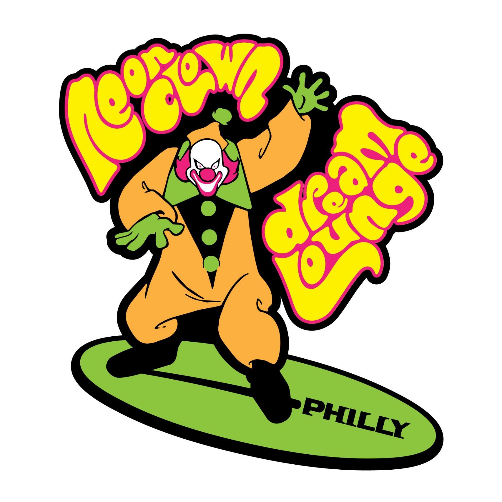 Neon Clown Dream Lounge logo